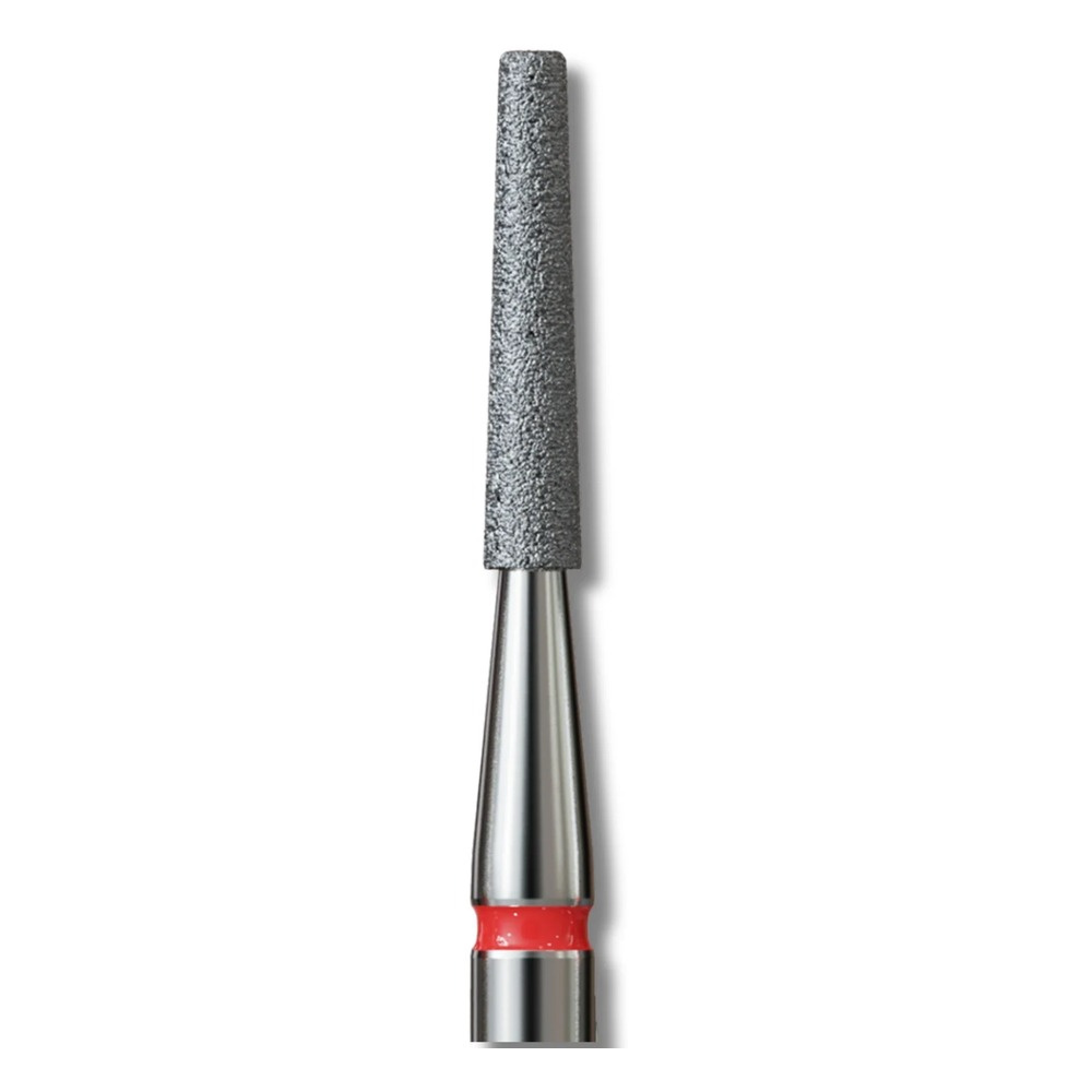 IQ Nails Diamond Nail Drill Bit Truncated Cone Shape Fine 1.6mm Red Stripe 173.514.016 1 Piece