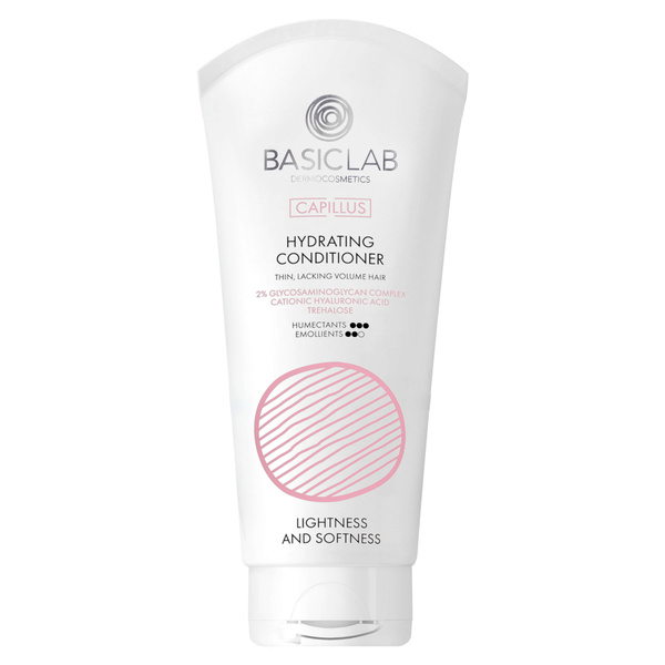 BasicLab Capillus Hydrating Conditioner for Dry and Thin Hair 100 ml