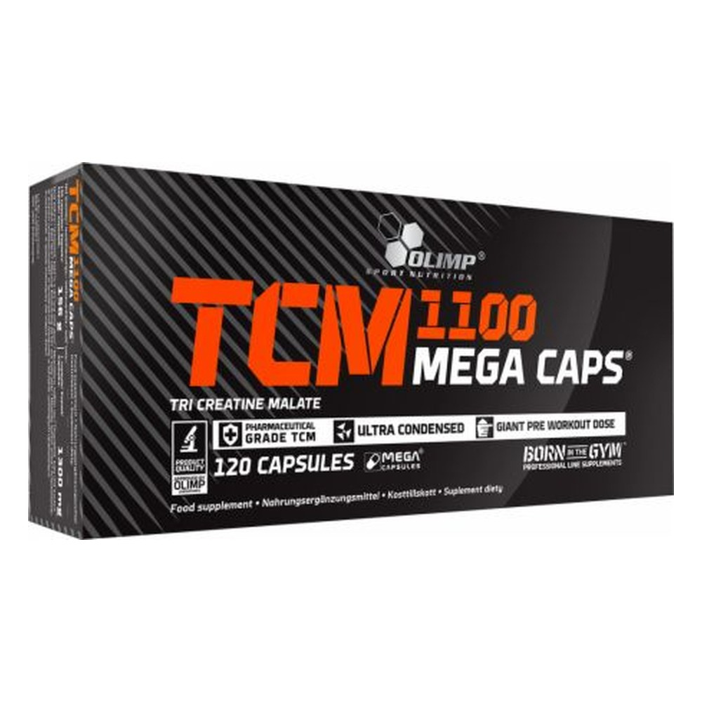 Olimp TCM 1100 Creatine Malate for Strength and Endurance 120 Mega Capsules
