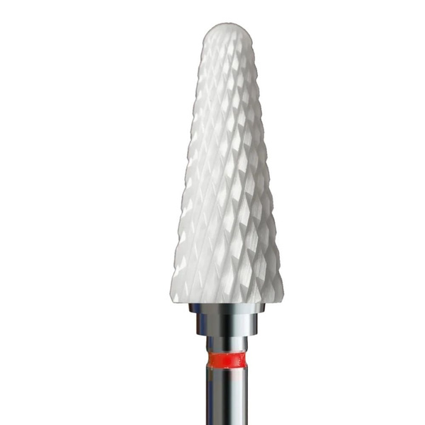 IQ Nails Ceramic Cone Nail Drill Bit Extra Fine Z201XF 6mm