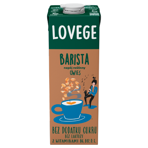 Sante Lovege Barista Vegetable Drink Oats Without Sugar 1l Best Before 17.01.26