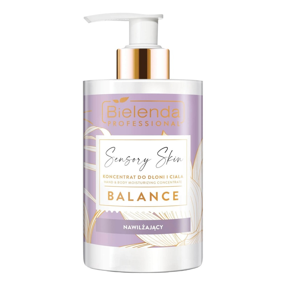 Bielenda Professional Sensory Skin Balance Moisturising Hand and Body Concentrate 300ml