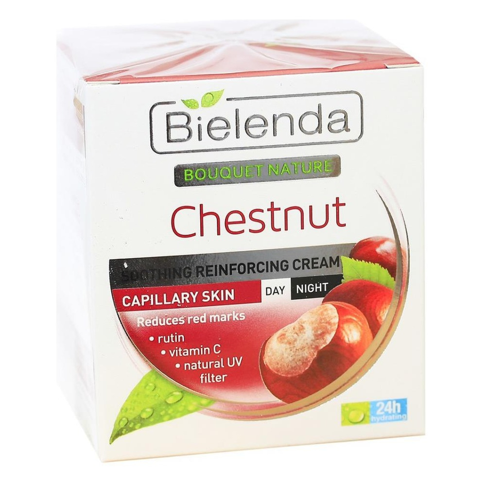 Bielenda Chestnut Strengthening Day and Night Cream for Capillary Skin 50ml