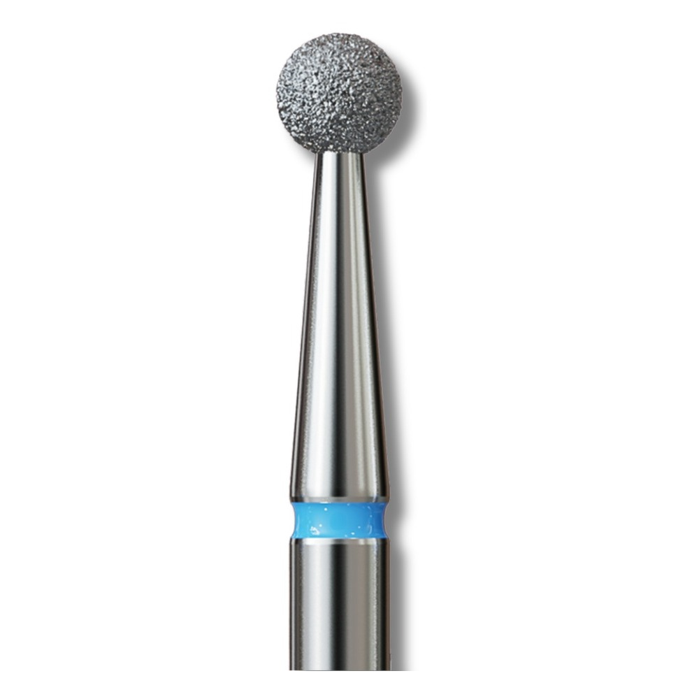 IQ Nails Diamond Nail Drill Bit Ball Shaped Medium Fine 2.5mm 001.524.025 1 Piece