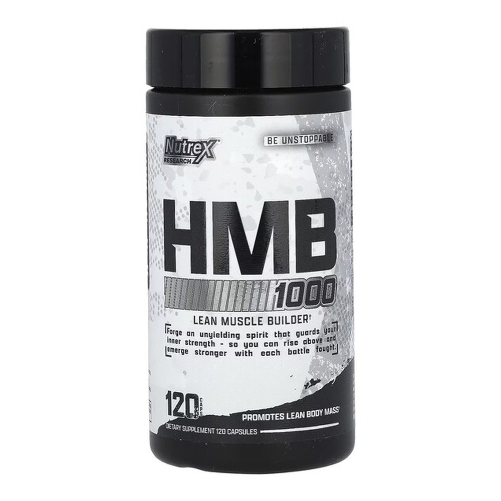 Nutrex HMB 1000 for Muscle Recovery and Protection 120 Capsules