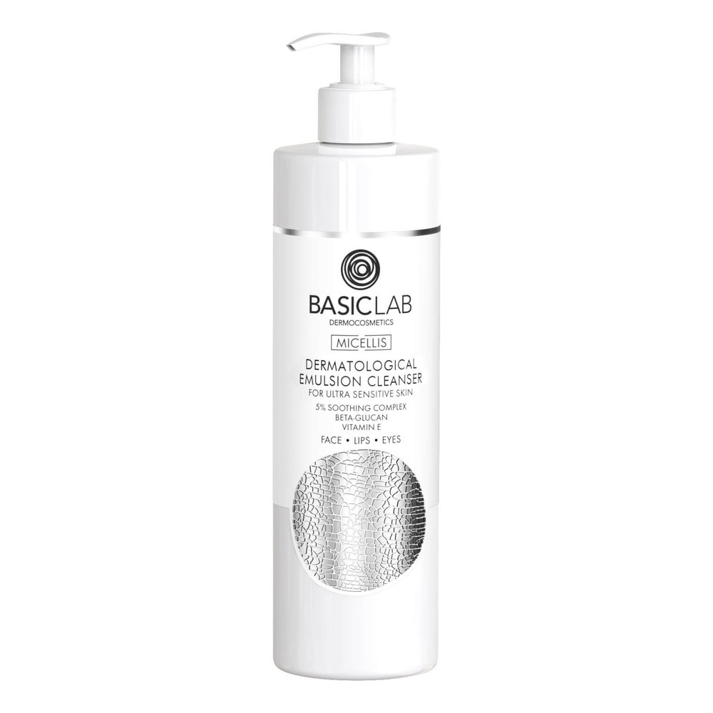 BasicLab Dermatological Cleansing Emulsion for Ultrasensitive Skin 300ml