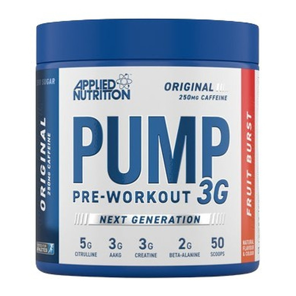 Pump 3G Pre-Workout, Fruit Burst - 375g