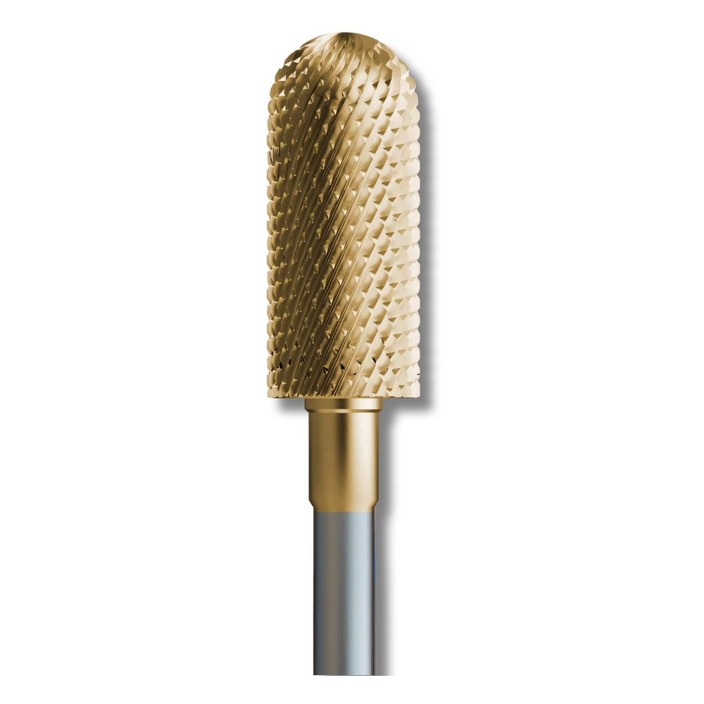 IQ Nails Tungsten Carbide Nail Drill Bit Rounded Cylinder Shape Special Cross Cuts 6mm ZRN Coating 137XUF HP.060 ! Piece