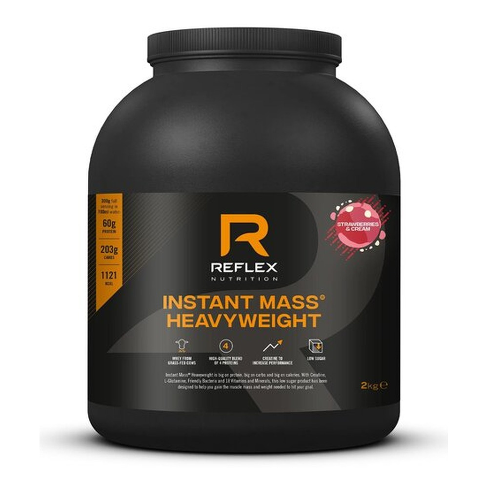 Instant Mass Heavyweight, Strawberries & Cream - 2000g