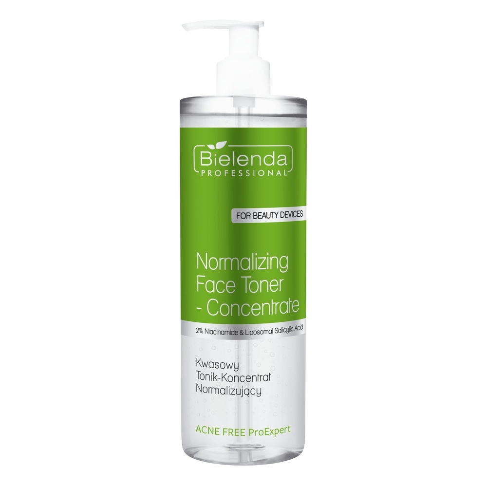 Bielenda Professional Acne Free ProExpert Normalizing Face Toner Concentrate 500ml