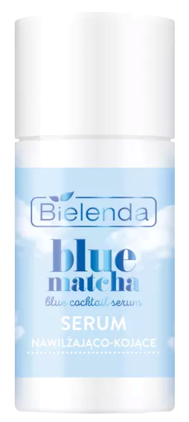 Bielenda Blue Matcha Coctail Moisturizing and Soothing Serum for All Skin Types 30g