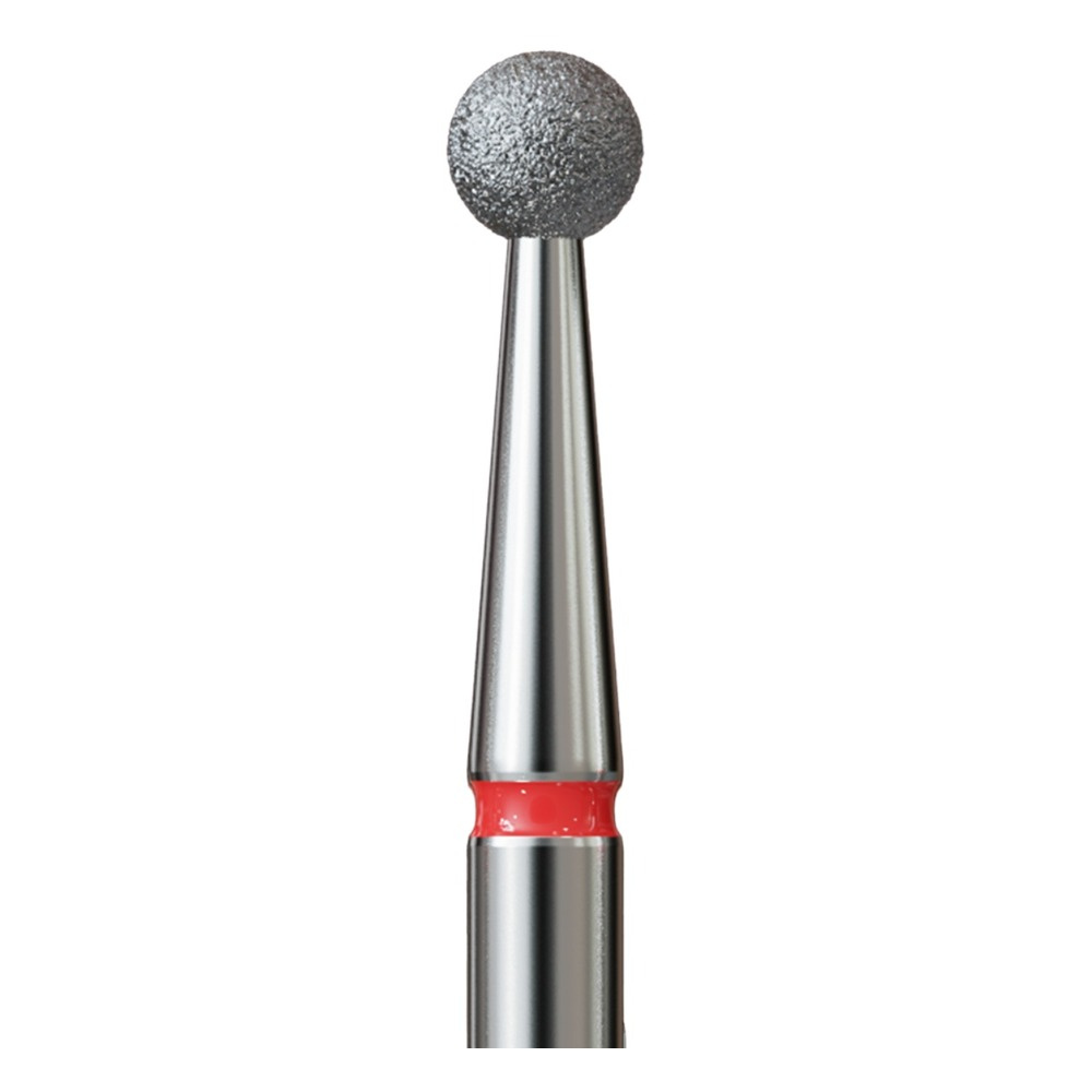 IQ Nails Diamond Nail Drill Bit Ball Shaped Fine 2.7mm for Cuticles 001.514.027 1 Piece
