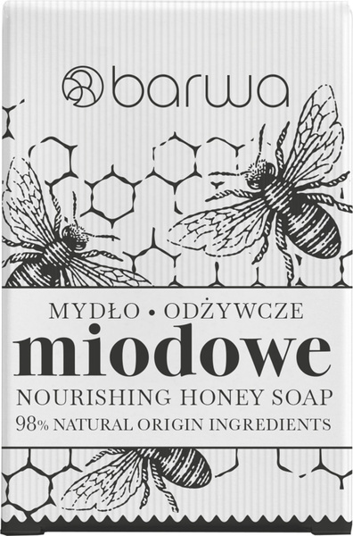 Barwa Pure Calm Nourishing Honey Bar Soap for Dry Skin 100g