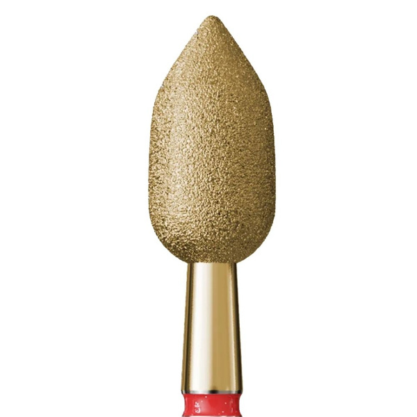 IQ Nails Diamond Nail Drill Bit Large Flame Fine 4.5mm