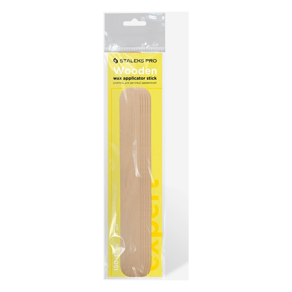 Staleks Pro Expert Wooden Wax Applicator Sticks 150×17 mm 5 pcs