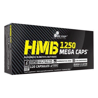 Olimp HMB Mega Caps 1000mg for Workout Support 120 Capsules