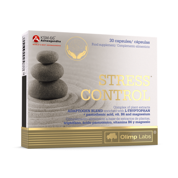 Olimp Stress Control Supplement for Stress and Fatigue 30 Capsules