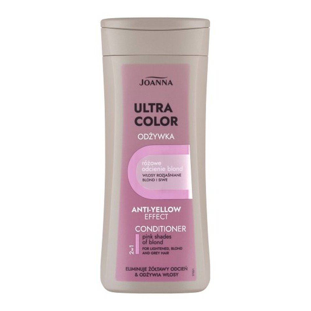 Joanna Ultra Color Toning Conditioner Pink Shades Blonde 200g