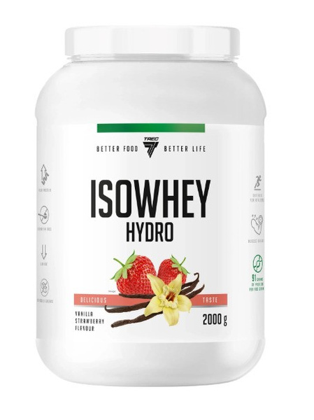 Isowhey Hydro, Vanilla Strawberry - 2000g