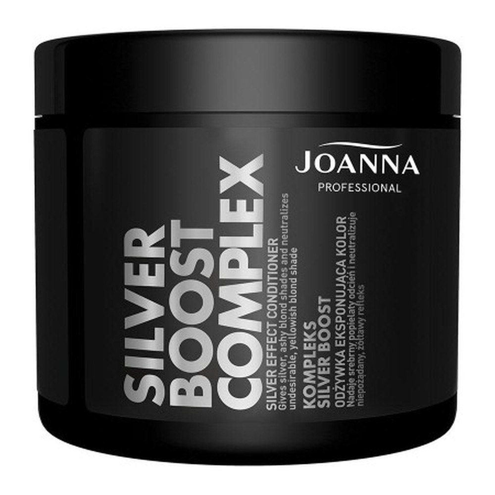 Joanna Professional Silver Boost Complex Conditioner Toning Silver Color 500g
