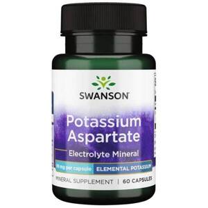 Swanson Potassium Aspartate 99mg 60 Capsules