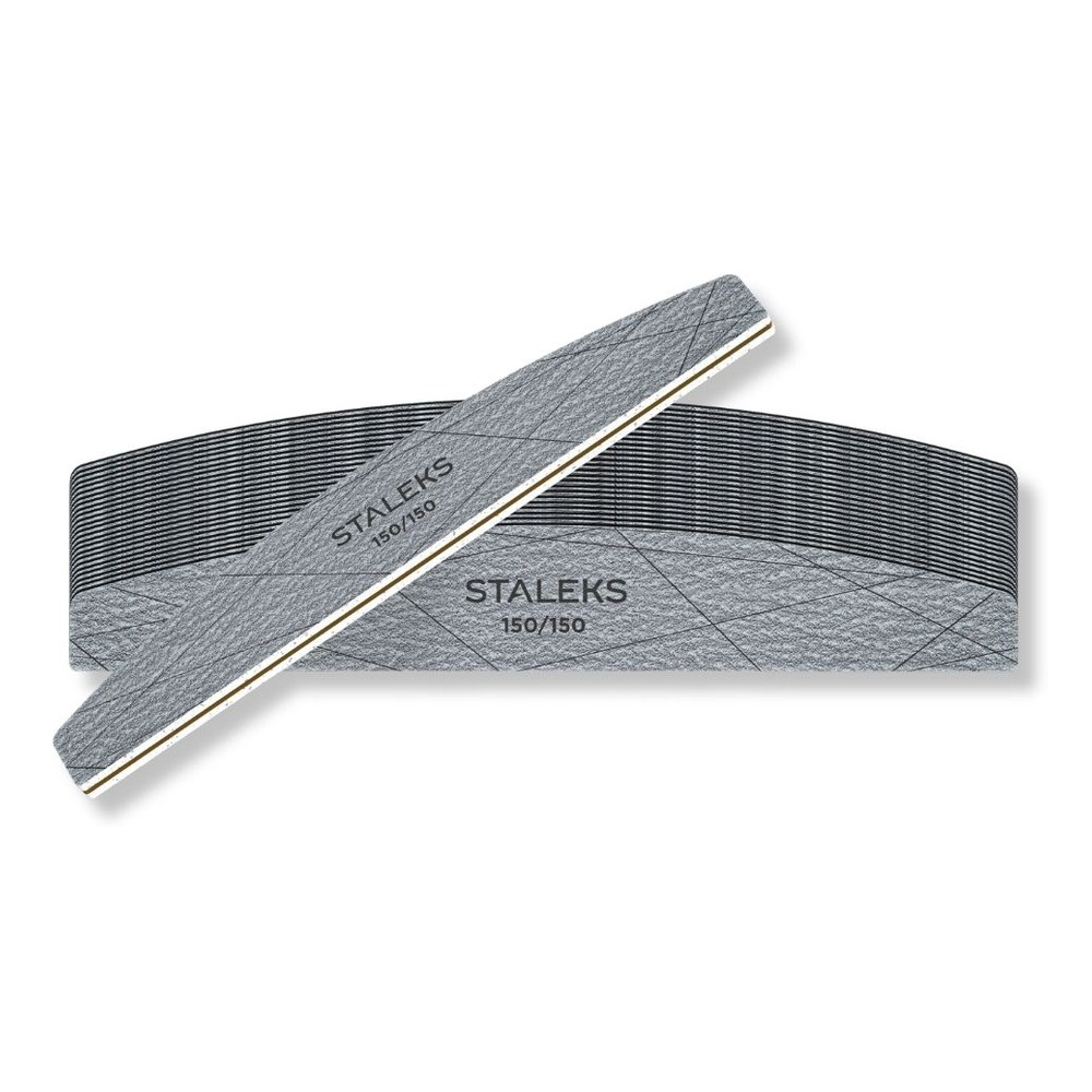 Staleks Smart 40 Crescent Mineral Nail Files 150/150 Grit 25 pcs