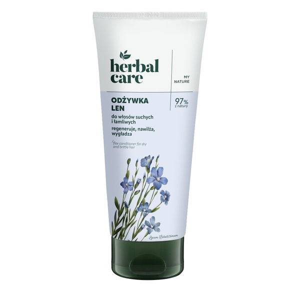 Herbal Care Conditioner for Dry and Brittle Hair Flax 200ml