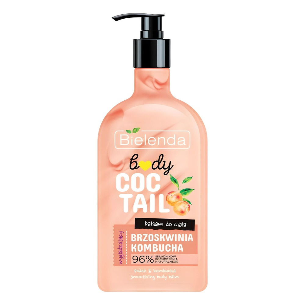 Bielenda Body Coctail Rhubarb and Vanilla Moisturizing Body Lotion 400ml