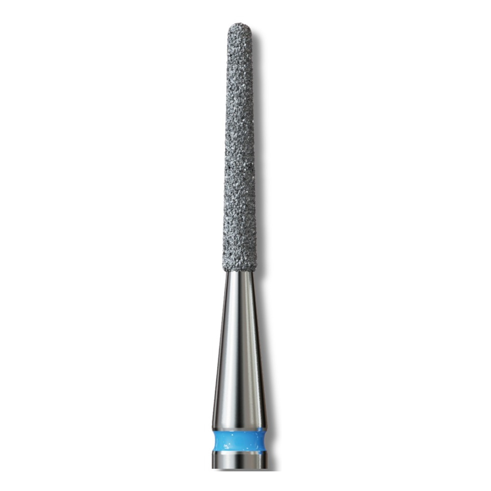 IQ Nails Diamond Nail Drill Bit Long Cone Medium Fine 1.2mm Blue 199.524.012 1 Piece