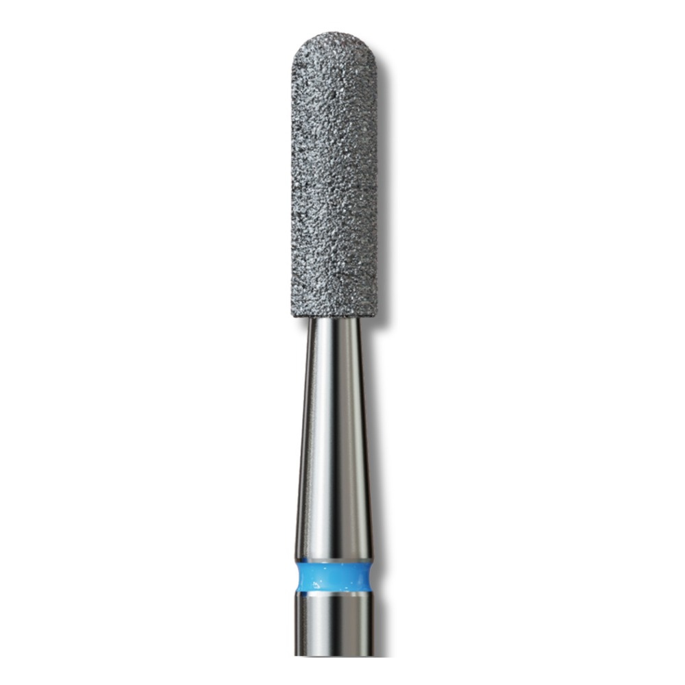 IQ Nails Diamond Nail Drill Bit Rounded Cylinder Medium Fine 2.3mm Use in Manicure and Pedicure 141.524.023 1 Piece