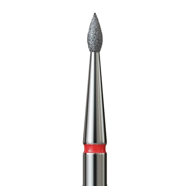 IQ Nails Diamond Nail Drill Bit Flame Shape Fine 1.8mm