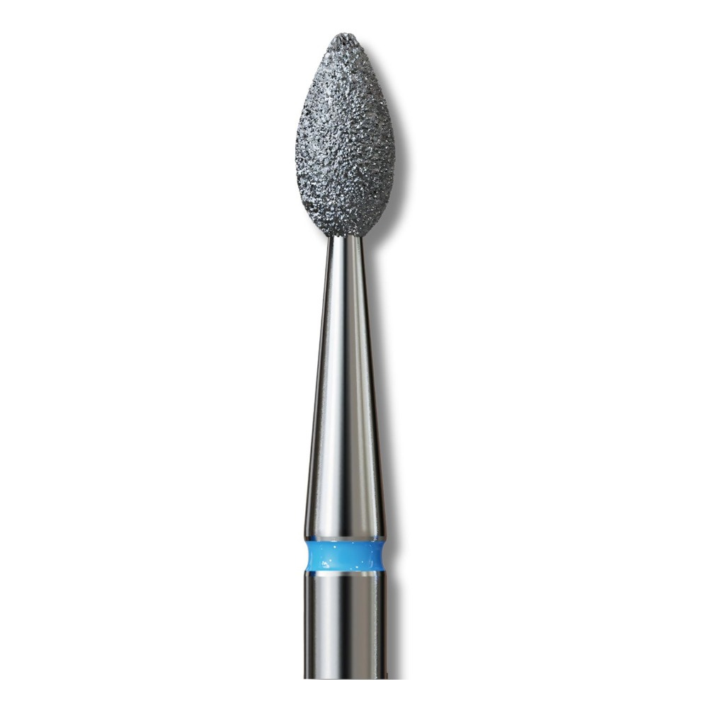 IQ Nails Diamond Nail Drill Bit Flame Shaped Medium Fine 2.3mm 257.524.023 1 Piece