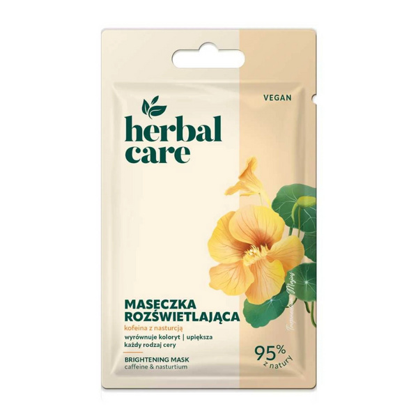 Farmona Herbal Care Illuminating Mask Caffeine and Nasturtium for All Skin Types 7g