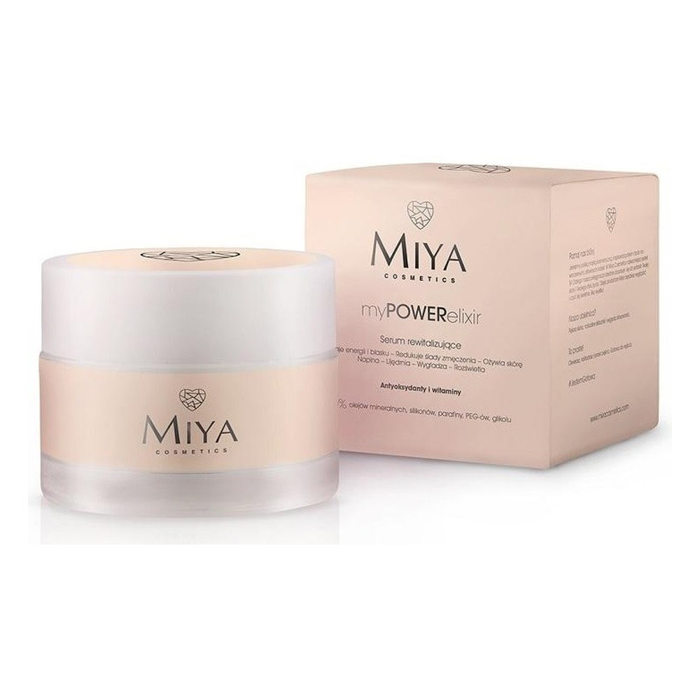 MIYA Cosmetics myPOWERelixir Natural Revitalizing Serum 15ml
