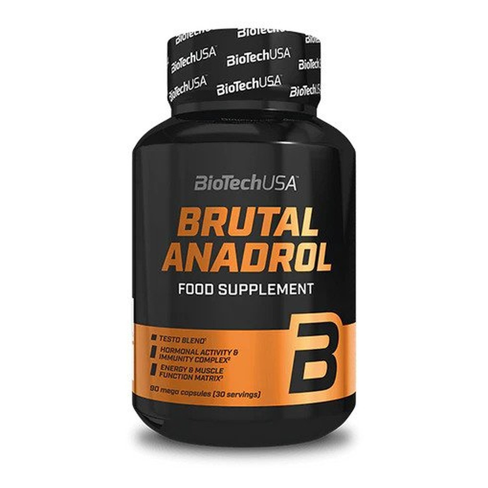 BioTechUSA Brutal Anadrol Pre-Workout Supplement for Performance 90 Capsules