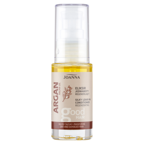 Joanna Regenerating Silky Elixir with Argan Oil for Dry and Damaged Hair 25ml