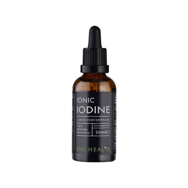 KIKI Health Ionic Iodine Liquid Supplement For Thyroid and Cognitive Function 50ml