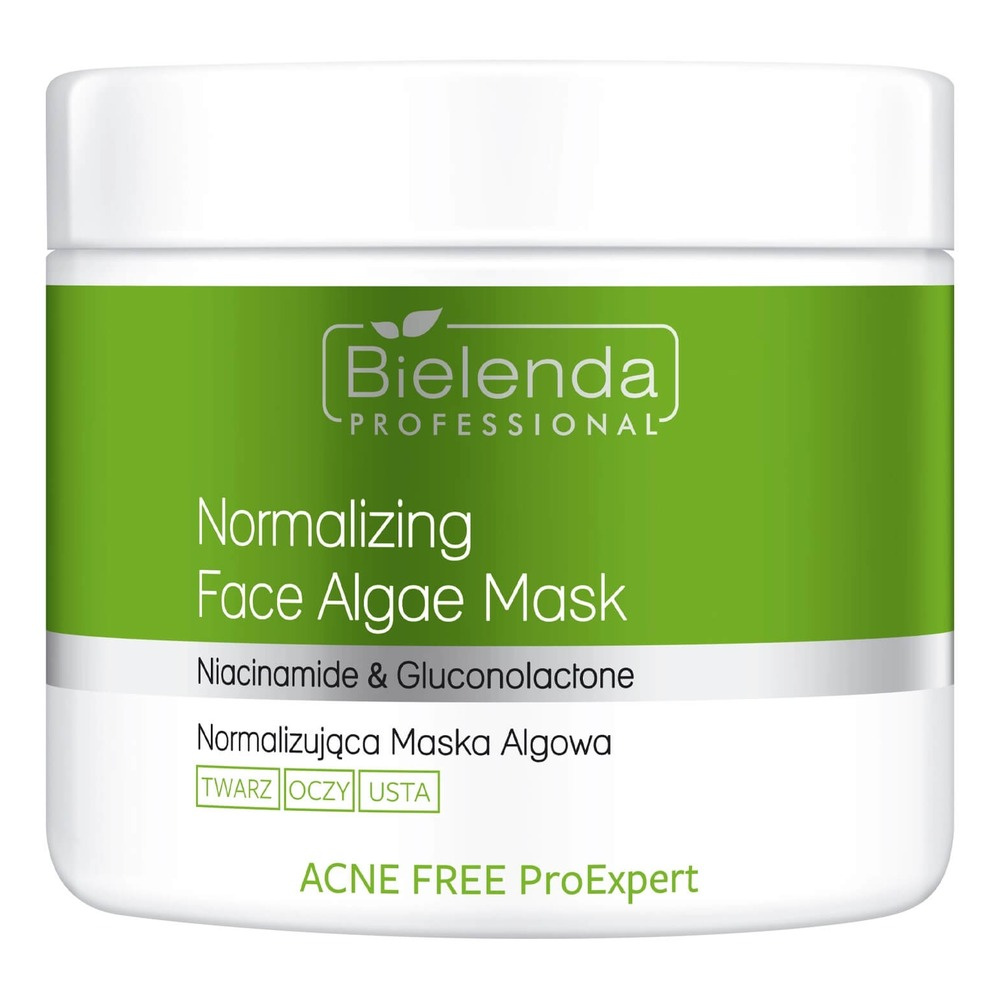 Bielenda Professional Acne Free Normalising Algae Mask with Niacinamide 160g