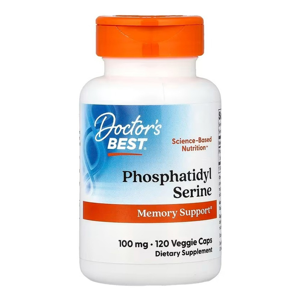 Phosphatidylserine Serine with SerinAid, 100mg - 120 vcaps