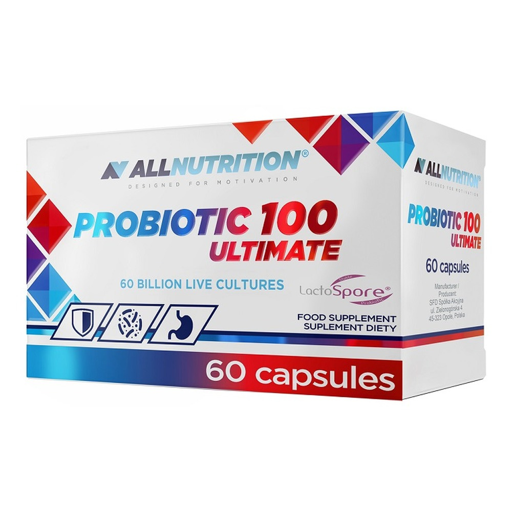 Allnutrition Probiotic 100 Ultimate Supporting Microflora 60 capsules
