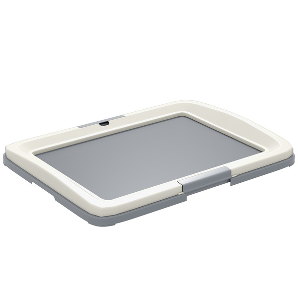 PawHut Dog Toilet Tray for Training Dogs, Dog Litter Tray for Indoor, Outdoor, 63 x 49 x 6cm