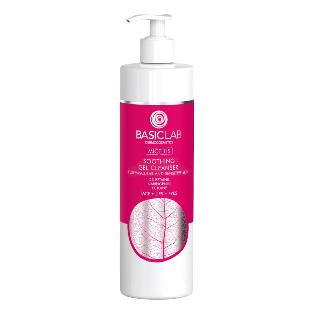 BasicLab Soothing Cleansing Gel for Capillary and Sensitive Skin 300ml