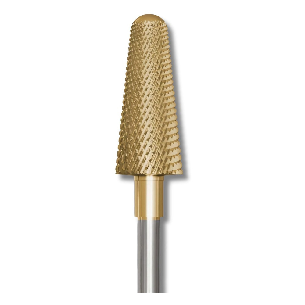 IQ Nails Tungsten Carbide Nail Drill Bit Cone Safe End Special Cross Cuts 6mm ZRN Coating 221XUF 060 1 Piece