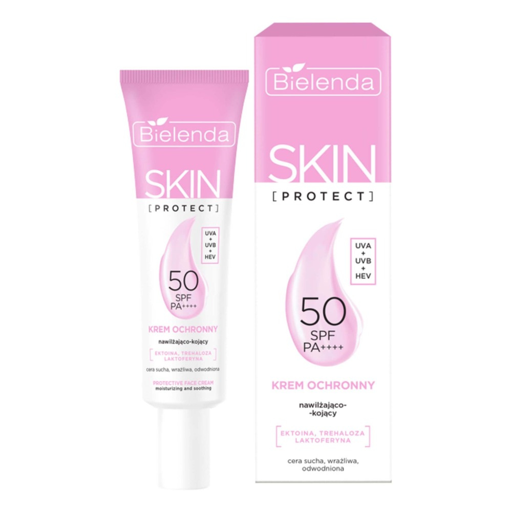 Bielenda Skin Protect Moisturizing & Soothing Protective Cream SPF50 PA++++ 40ml