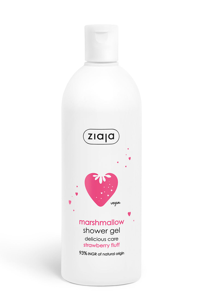 Ziaja Delicious Skin Care Line Marshmallow Shower Gel 500ml