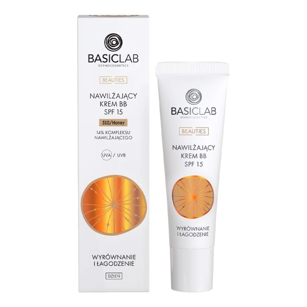 BasicLab Dermocosmetics Moisturising BB Cream SPF 15 310 Honey 33ml