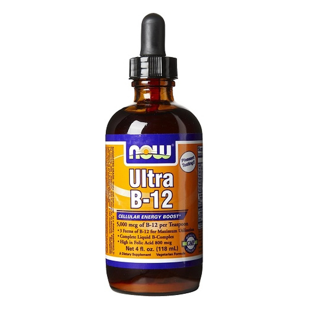 Now Foods Vitamin B-12 Ultra Liquid 118ml