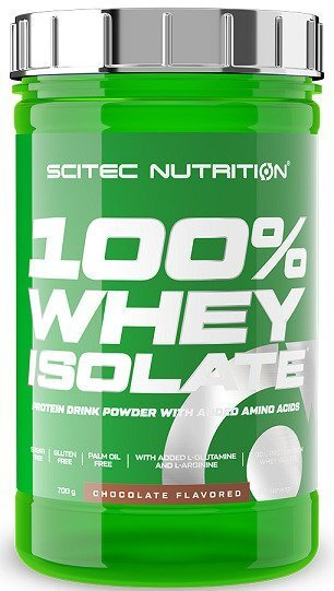 SciTec 100% Whey Isolate, Cookies & Cream - 700g