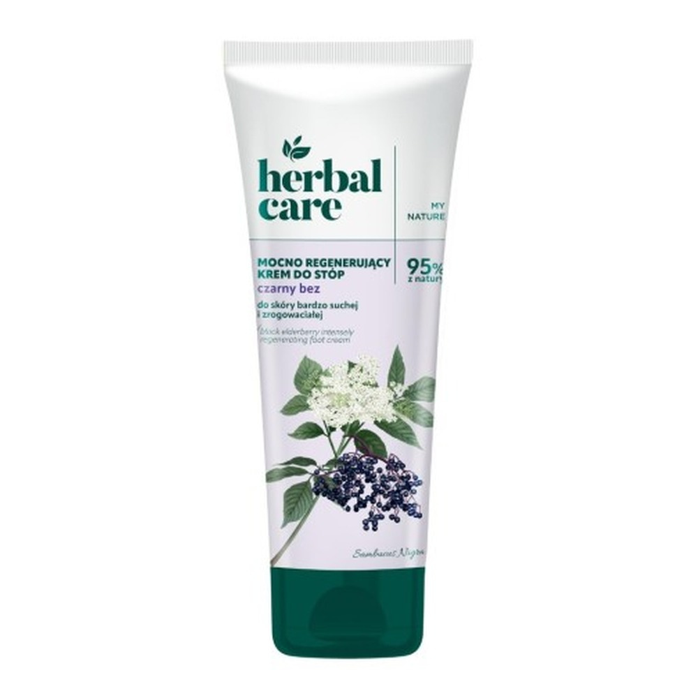 Herbal Care Elderberry Intensely Regenerating Foot Cream 100ml