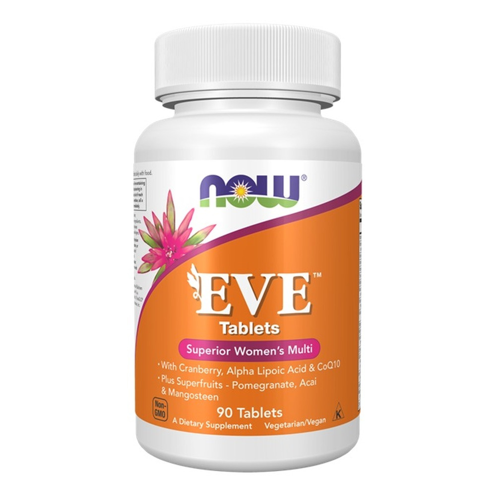 Now Foods Eve Superior Women's Multi Vitamins & Minerals for Women 90 Tablets